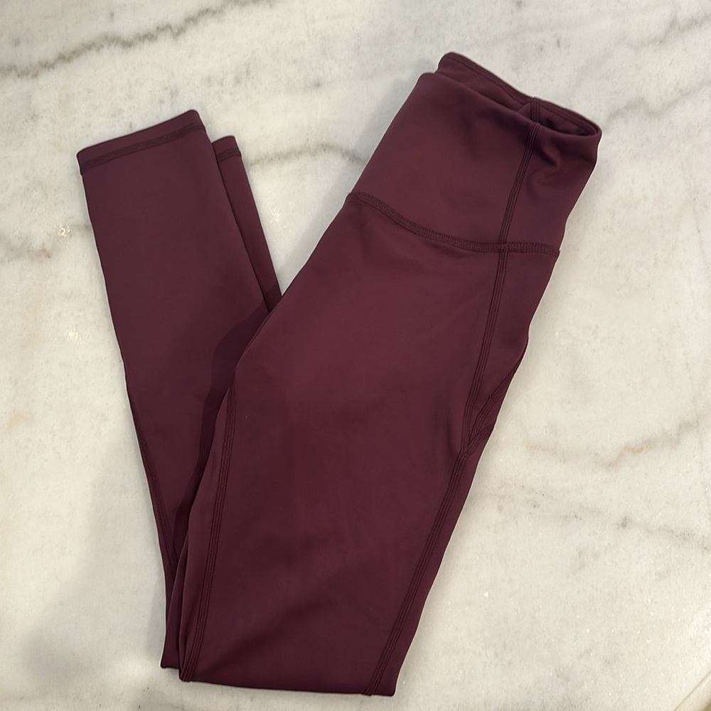 IVL Collective Legging in Wine - 7/8th length